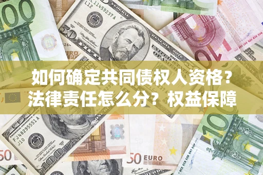 武汉如何确定共同债权人资格？法律责任怎么分？权益保障技巧揭秘！