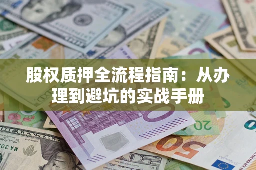 武汉股权质押全流程指南：从办理到避坑的实战手册