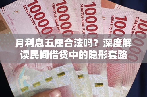 武汉月利息五厘合法吗？深度解读民间借贷中的隐形套路