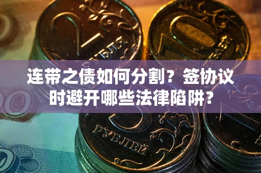 武汉连带之债如何分割？签协议时避开哪些法律陷阱？