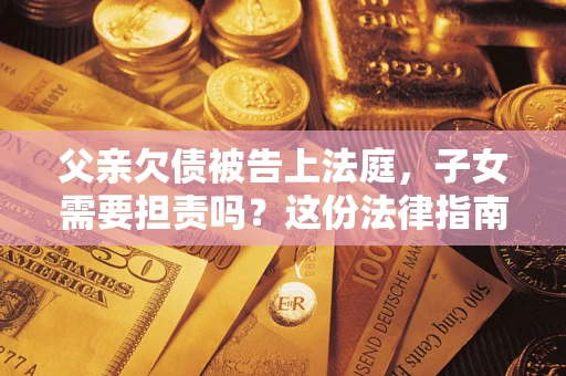 武汉父亲欠债被告上法庭，子女需要担责吗？这份法律指南必须看完