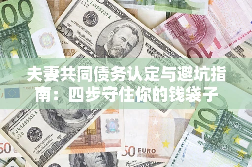 武汉夫妻共同债务认定与避坑指南：四步守住你的钱袋子