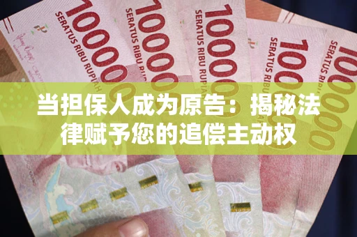 武汉当担保人成为原告：揭秘法律赋予您的追偿主动权