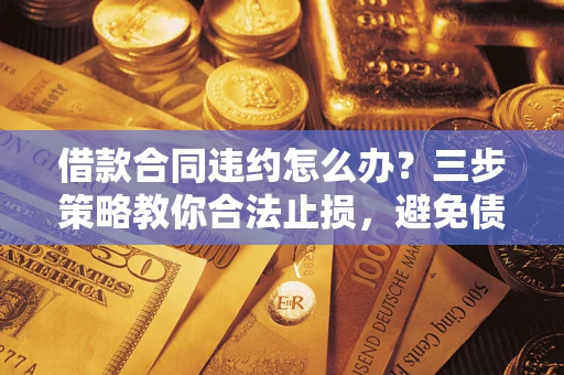 武汉借款合同违约怎么办？三步策略教你合法止损，避免债务危机升级
