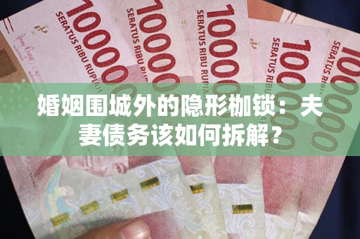 武汉婚姻围城外的隐形枷锁：夫妻债务该如何拆解？