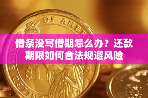 武汉借条没写借期怎么办？还款期限如何合法规避风险