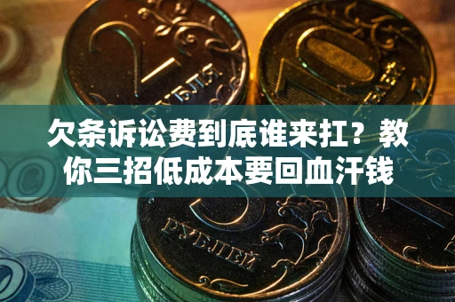 武汉欠条诉讼费到底谁来扛？教你三招低成本要回血汗钱